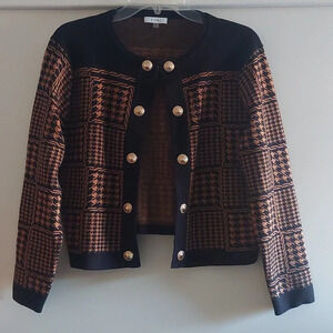 NWOT Sioni Houndstooth Cardigan